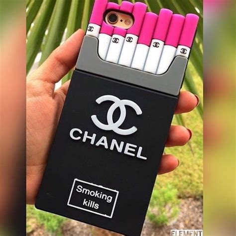 buy chanel cigarette iphone case|chanel inspired phone cases.